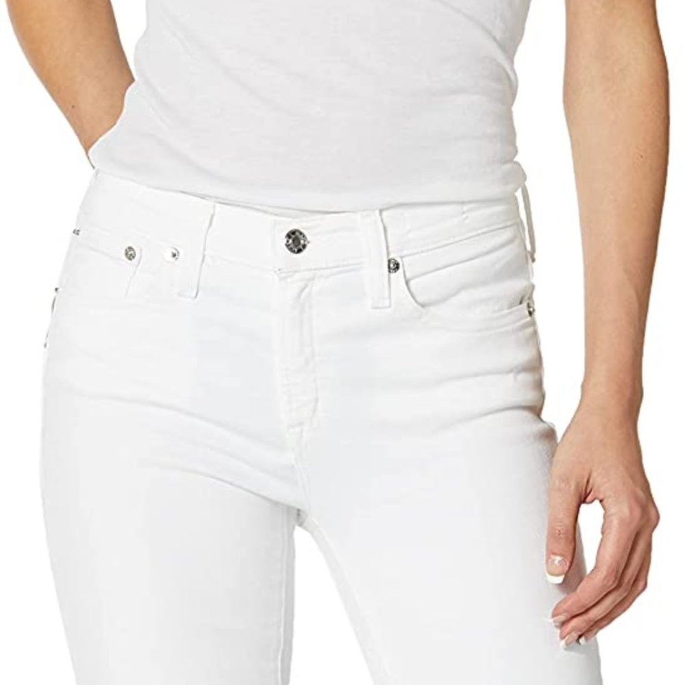 J.CREW Women's 8" Mid rise Skinny Toothpick Ankle Jeans 32 - Picture 4 of 6